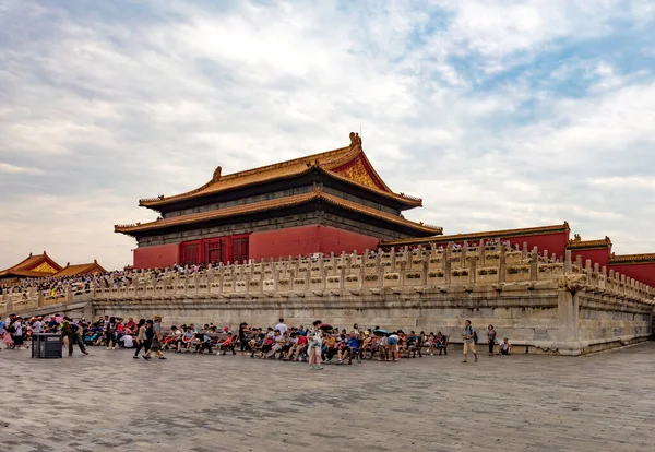 Verbotene Stadt Peking China — Stockfoto