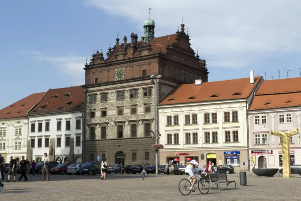 Widok Stary Ratusz Pradze — Zdjęcie stockowe