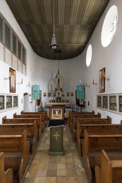 Interior Old Historical Christian Church — Stock Photo, Image