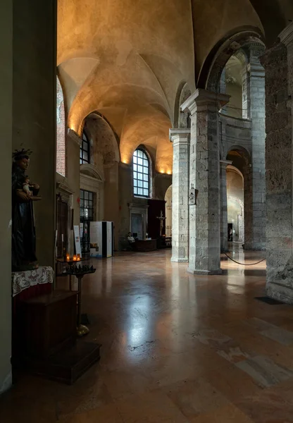 Milão Itália Outubro 2019 Basílica San Lorenzo Maggiore Milão Lombardia — Fotografia de Stock