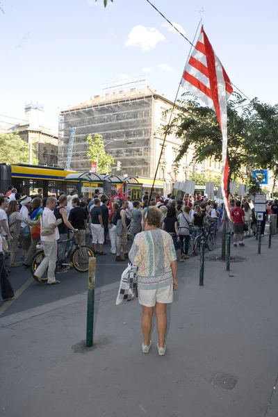 Budapest Hungary July 2017 Unidentified People Take Part 22Nd Budapest — Stock Photo, Image