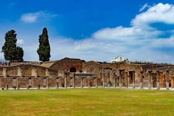 Pompeje Itálie Května 2012 Starověké Zříceniny Pompejí Itálie — Stock fotografie