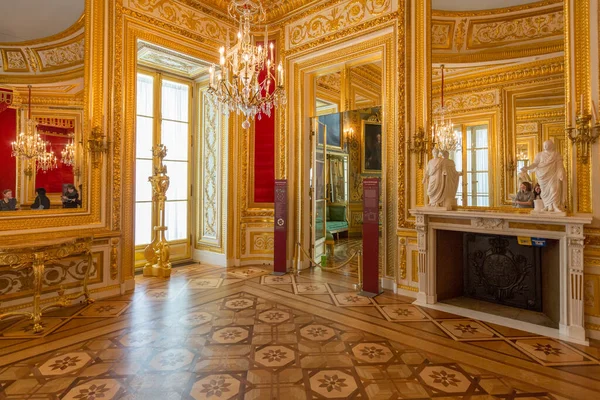 Wnętrze Luksusowego Historycznego Domu — Zdjęcie stockowe