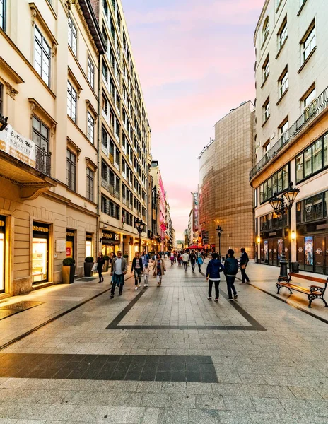 Straßenansicht Der Stadt Stockholm Schweden — Stockfoto