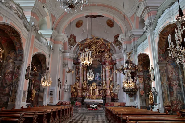 Graz Österreich Mai Das Innere Der Herz Jesu Kirche Mai — Stockfoto