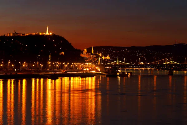 Utsikt Över Staden Budapest Ungern — Stockfoto