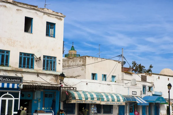 View Old Town Chefchaouen Croatia — стоковое фото