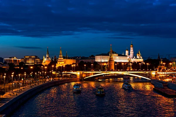 Vista Ciudad Moscú — Foto de Stock