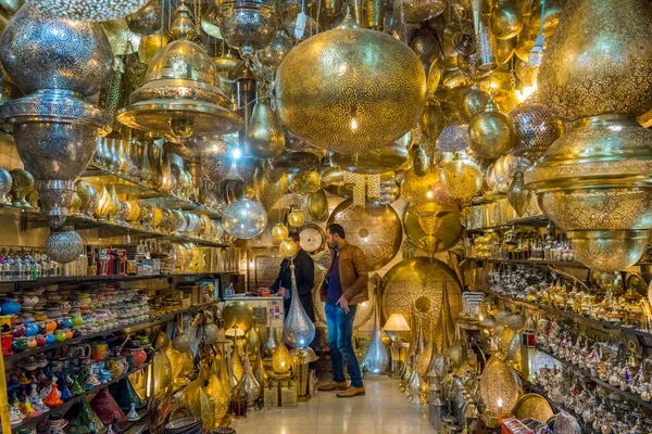 Tradiční Trh Marrákeši Maroko — Stock fotografie
