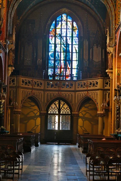 Interno Della Vecchia Chiesa Cristiana — Foto Stock