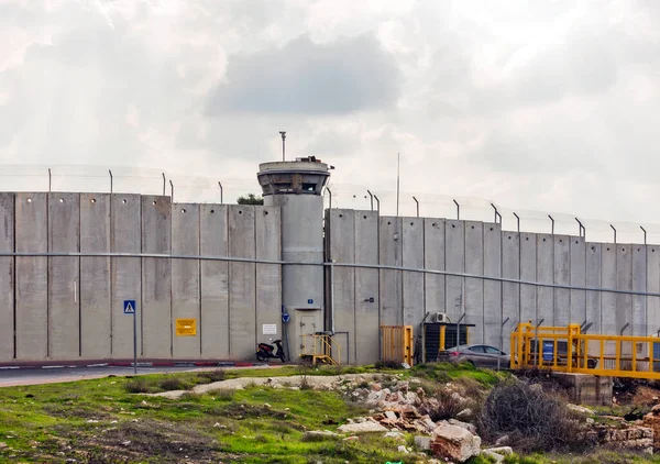 Bethlehem Palestine Ledna Zeď Mezi Izraelem Palestinou Ledna 2013 Palestinském — Stock fotografie