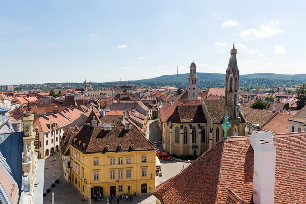 Vista Cidade Velha Praga — Fotografia de Stock