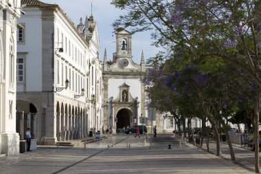 Barselona şehrinin manzarası