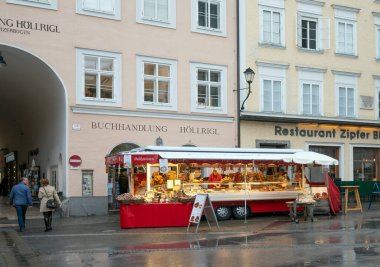 Stockholm 'de eski bir kasaba, İsveç