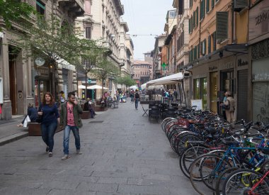 İsveç 'te Stockholm Caddesi.