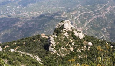 Kırım dağlarının manzarası