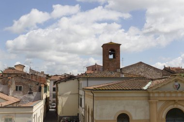 İtalya 'nın Siena şehrinin manzarası