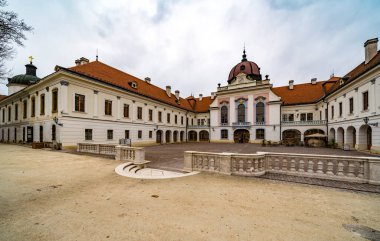 Prag 'daki eski kasabanın manzarası