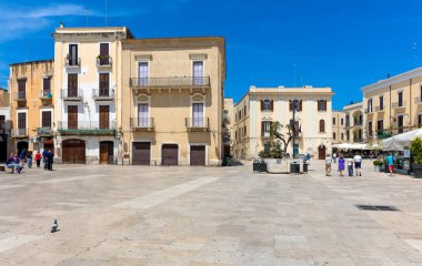 İsrail 'in eski tel-aviv şehrinin manzarası