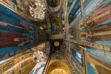 Eski Hıristiyan kilisesinin içinde