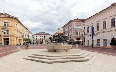 İsveç 'teki Stockholm şehri manzarası