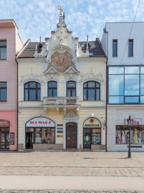 Riga, Letonya 'daki eski bina.