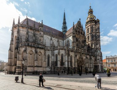 Münih, Almanya 'daki St. George Katedrali manzarası