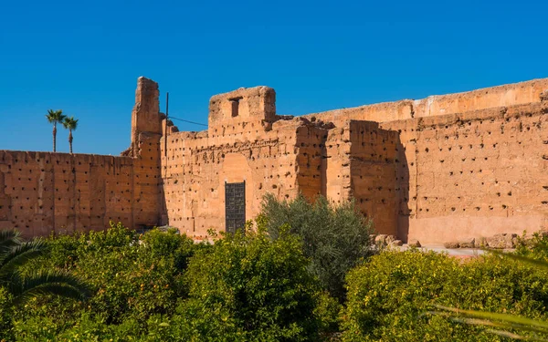 Antigo Edifício Histórico Marrocos — Fotografia de Stock