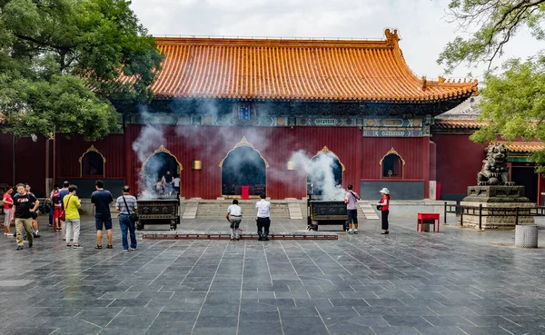 Die Verbotene Stadt Peking China — Stockfoto