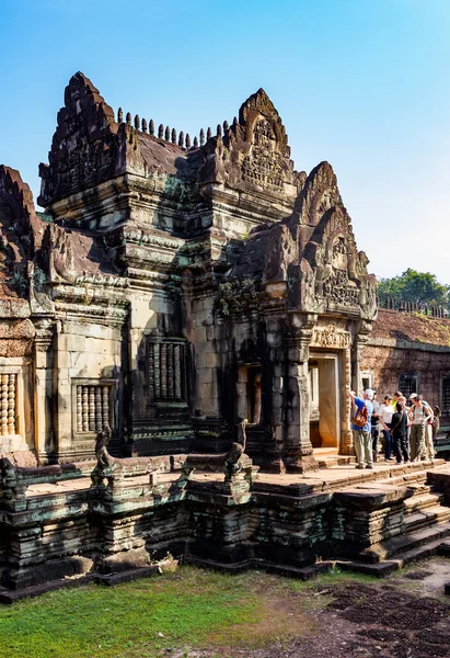 Ancient Buddhist Khmer Temple Angkor Wat Siem Reap Cambodia — Stock Photo, Image