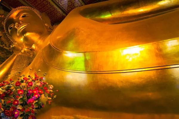 Altın Buda Heykeli Wat Bangkok Tayland — Stok fotoğraf