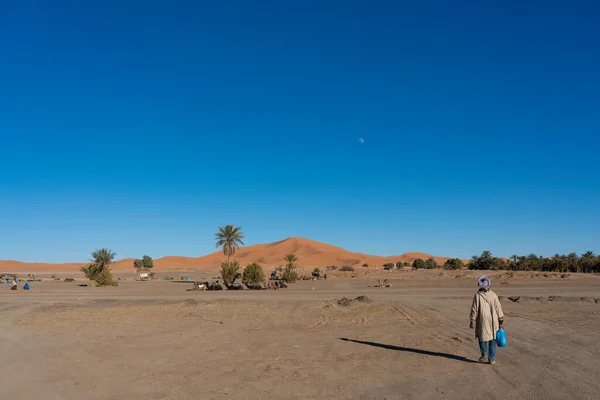 Paisagem Deserto Montanha Marocco — Fotografia de Stock