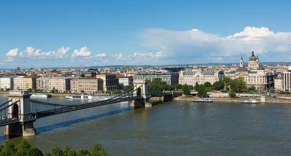 Vista Della Città Lione Francia — Foto Stock