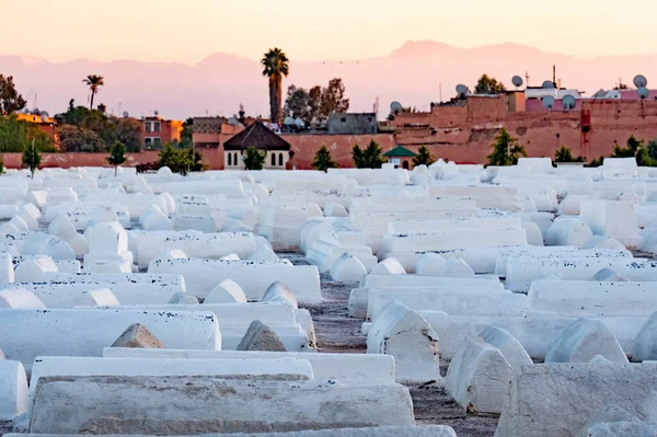 Fez Marruecos Julio 2014 Cementerio Fuera Las Murallas Fez Marruecos — Foto de Stock