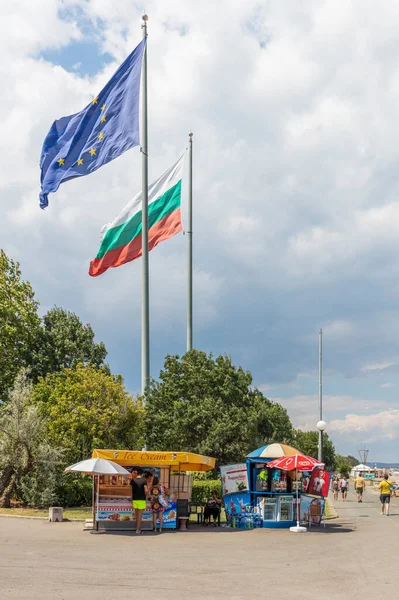 Burgas Bulgaria July 2016 Sunny Beach Burgas Second Largest City — Stock Photo, Image