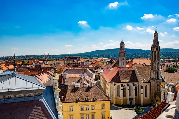 Вид Старый Город Чешский Крумлов Чехия — стоковое фото