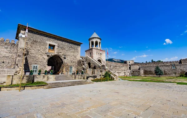 Mtskheta Georgia Outubro Catedral Svetitskhoveli Como Outubro 2014 Mtskheta Mtskheta — Fotografia de Stock