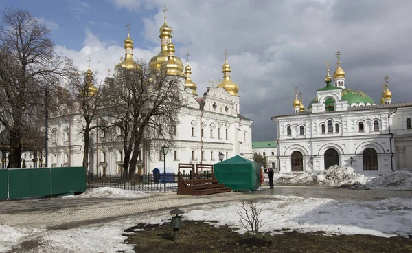 Стара Церква Зимовий Сезон — стокове фото