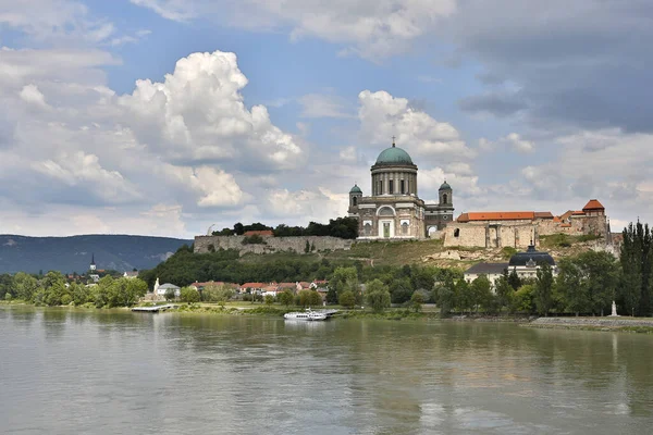 Vista Ciudad Lucerna Slovenia — Foto de Stock