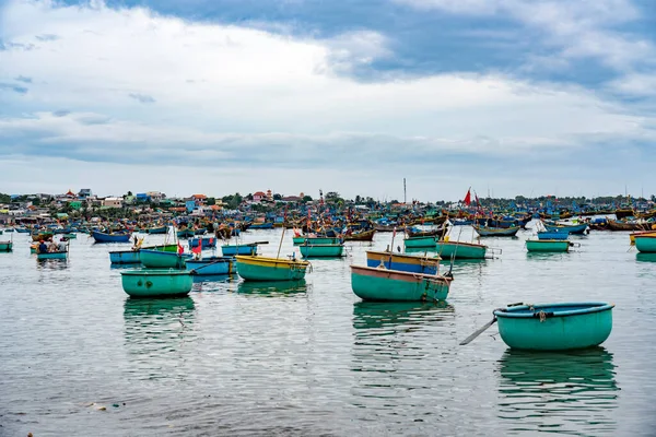 Bateaux Pêche Dans Port Marsaxlokk Vietnam — Photo