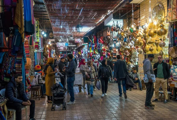 Fas Geleneksel Pazar — Stok fotoğraf