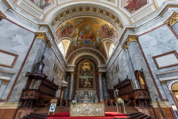 Интерьер Catherine George Vatican City Rome Feld — стоковое фото