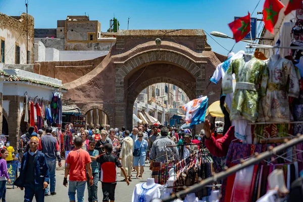 Οδική Άποψη Της Essaouria Μαρόκο — Φωτογραφία Αρχείου