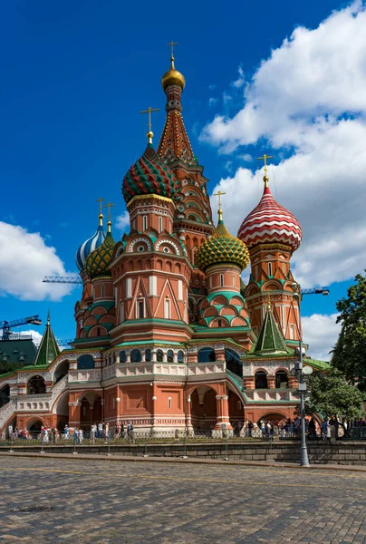 Basil Cathedral Moscow Russia — Stock Photo, Image
