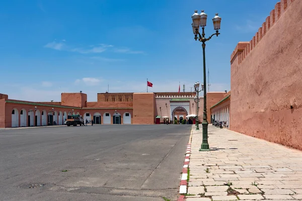 Vista Antiga Cidade Marroquina — Fotografia de Stock