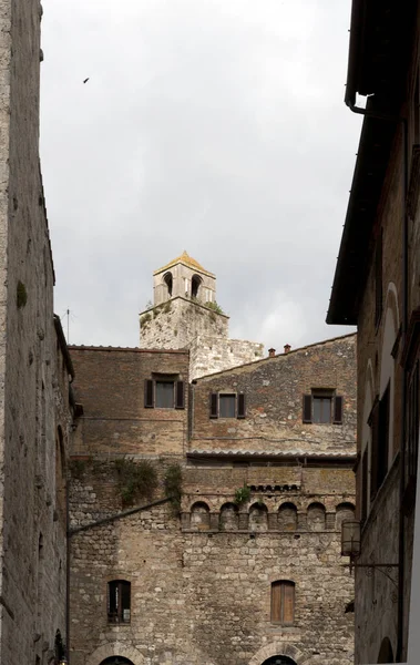 Blick Auf Die Altstadt Von Siena Italien — Stockfoto