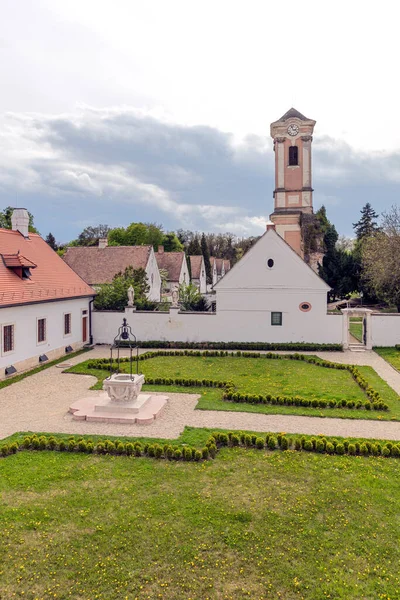 Blick Auf Das Unesco Weltkulturerbe Rothenburg Der Tauber Zentrum Der — Stockfoto