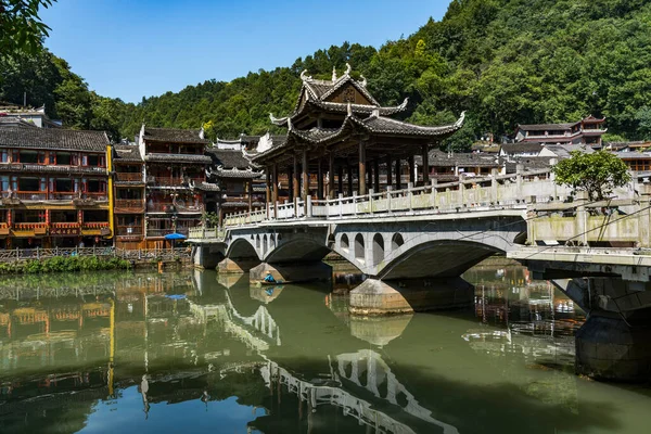 Old Traditional Asian Town River — Stock Photo, Image