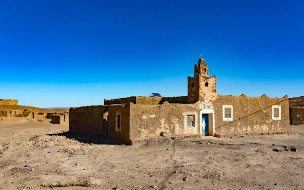 Старий Покинутий Дім Пустелі Мароко — стокове фото