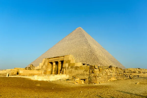 Пирамида Пирамид Гизы Египте — стоковое фото